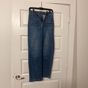 Madewell Women's Straight Leg Blue Jeans